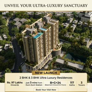 New Launch, 2 & 3 BHK Apartments, Near Dum Dum Metro Station photo