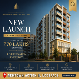 NEW LAUNCH, 2 & 3 BHK Apartments at Newtown Action Area II, Ecospace gallery thumbnail 3