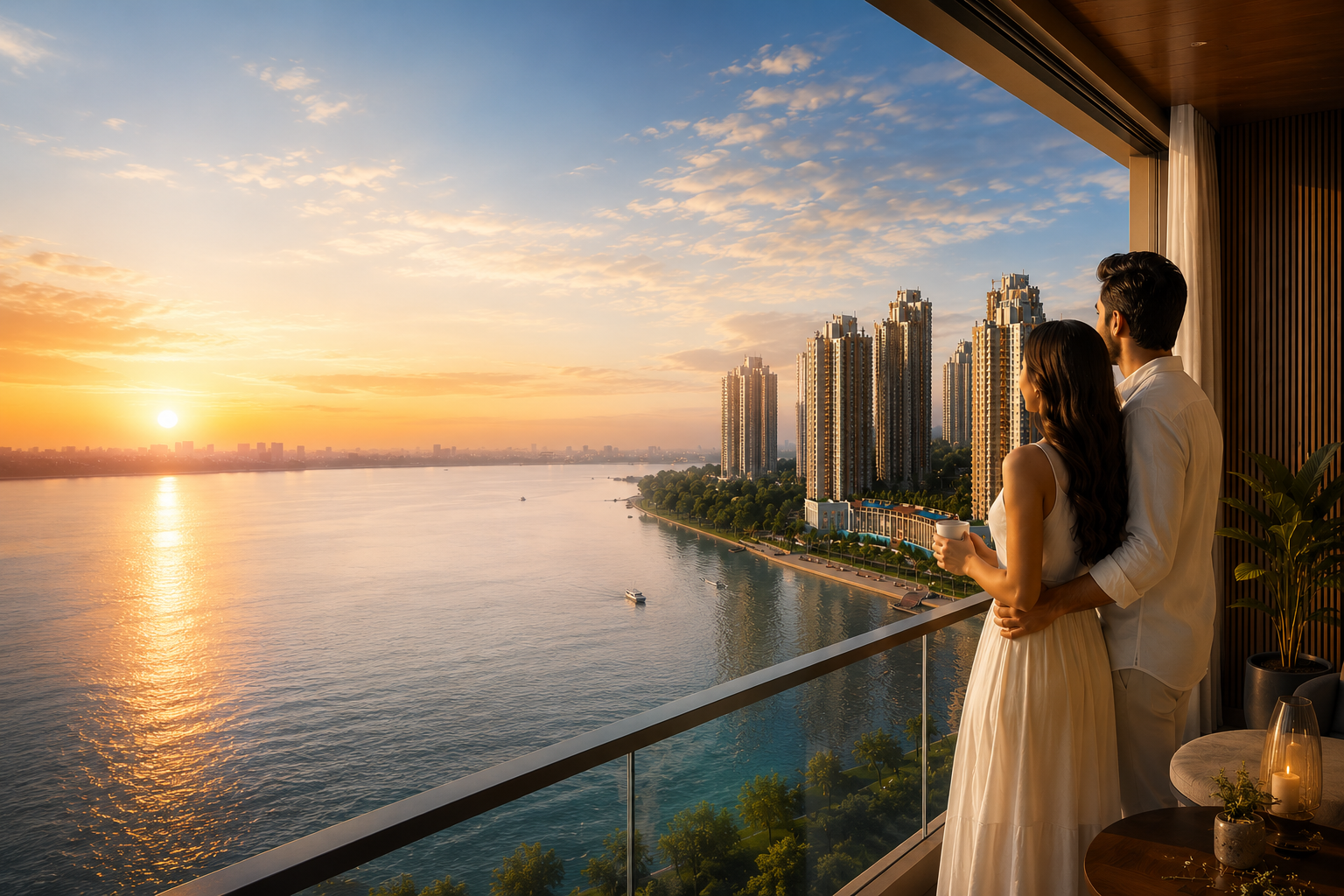 2,3 & 4 BHK Luxurious Ganga Facing Homes - 2 BHK